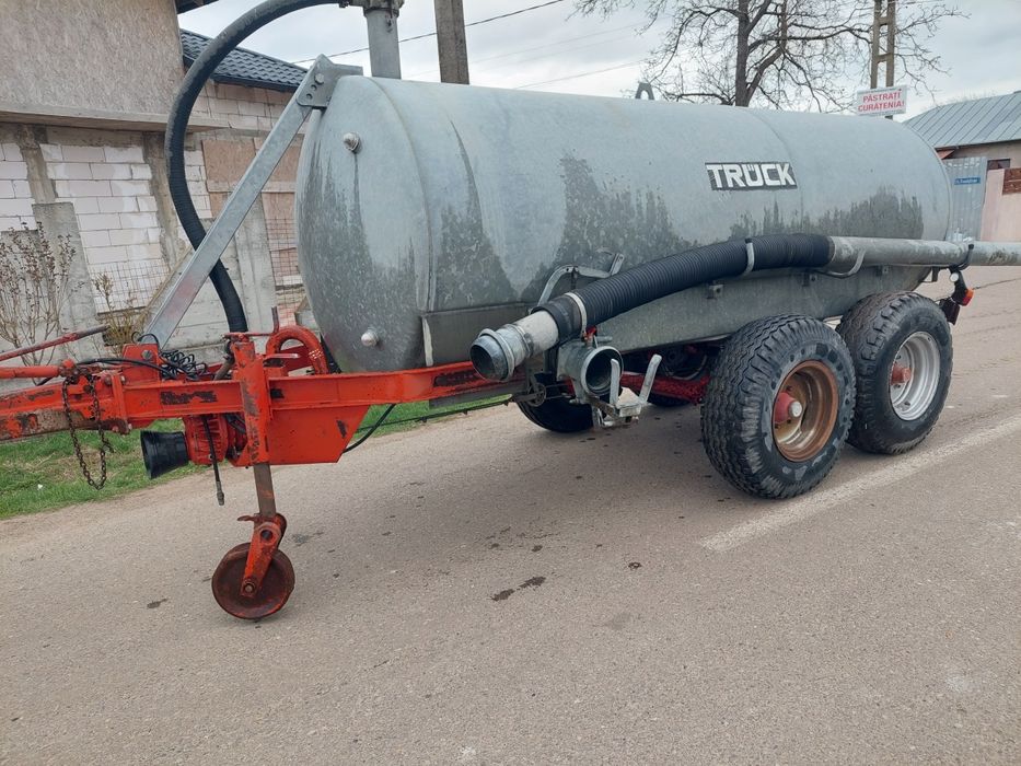 Vitanja vidanja tandem galvanizata 6000 litri