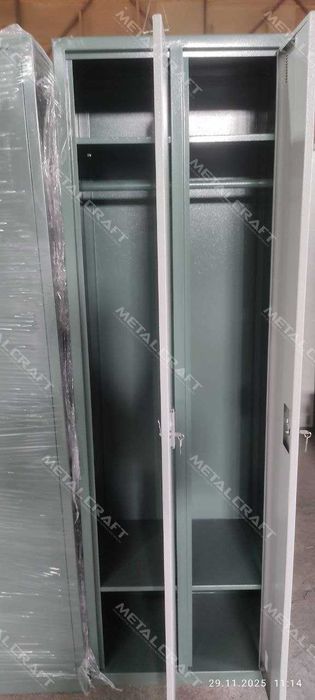 Металлический шкаф для одежды ШРМ-2
