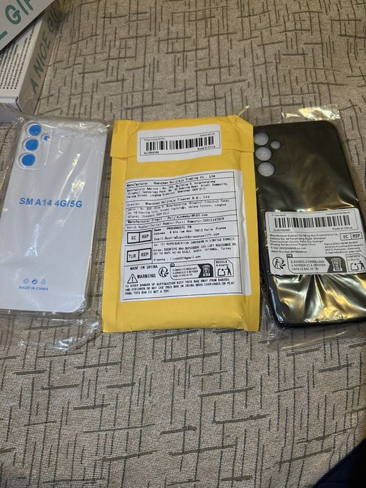 Калъфи за samsung A54 и A14 и стъклени протектори
