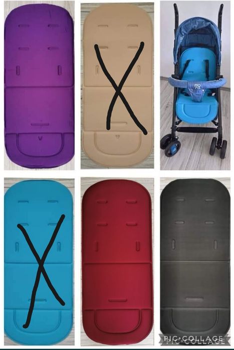 Подложка за количка с пяна - подходящи за лятото