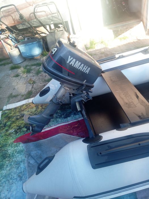 Лодка Омега с мотор ямаха