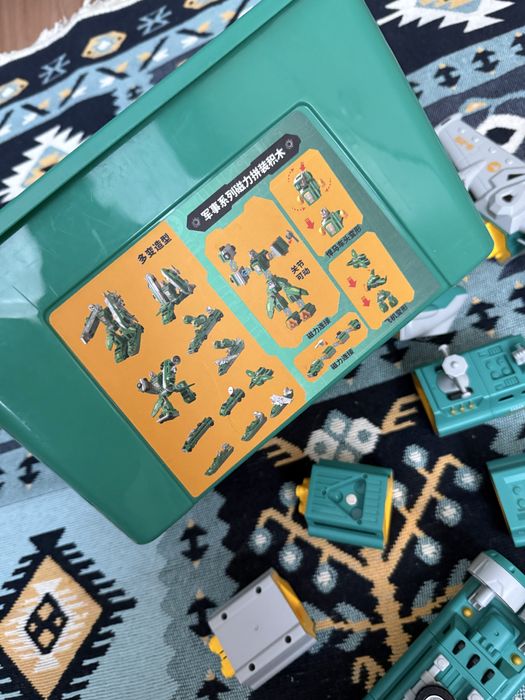 Детский конструктор трансформер