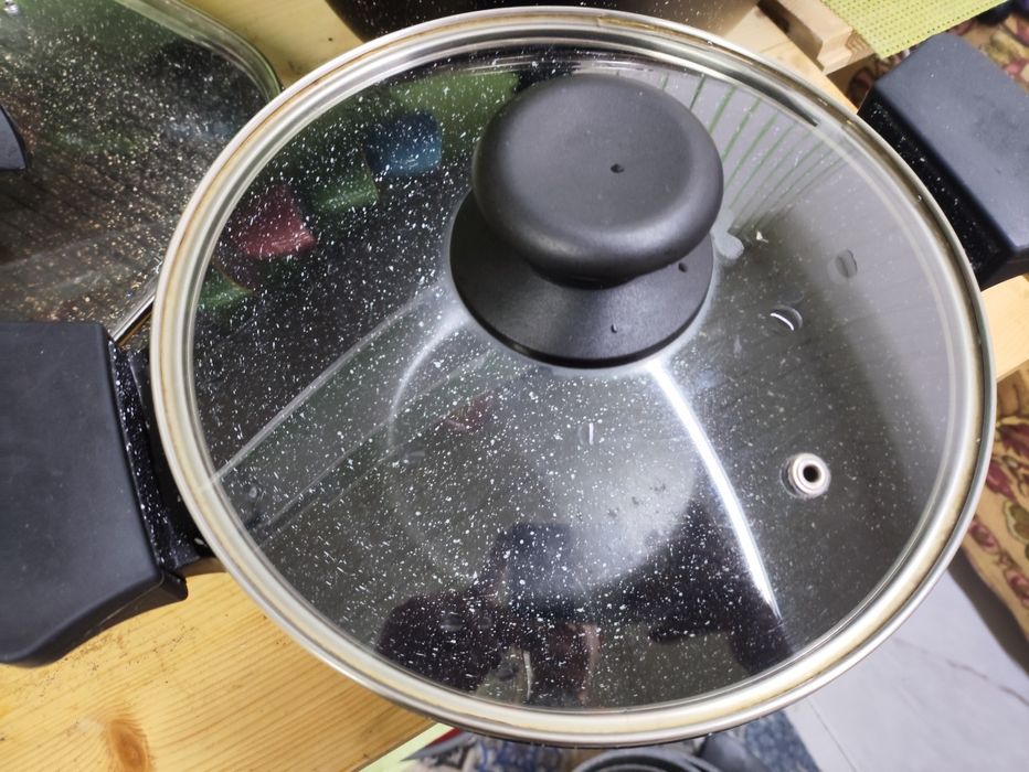 Кастрюли, сковорода гриль