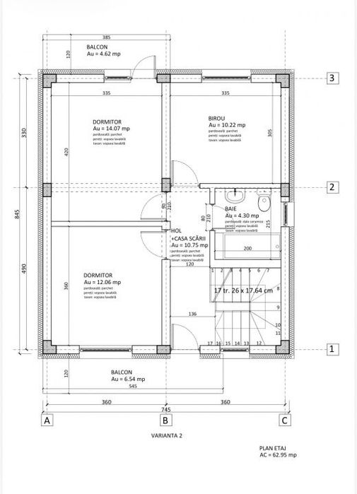 Vila Individuala, 4 camere, 2 bai