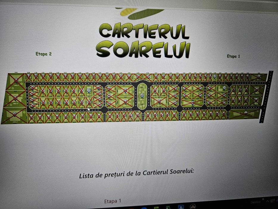 Vand teren cartierul Soarelui, localitatea Tartasesti, judetul Dambovita