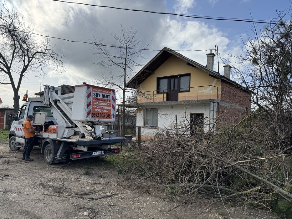 Кастрене и Събаряне на Опасни Дървета