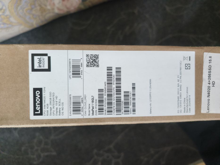 Notebook lenovo n4024