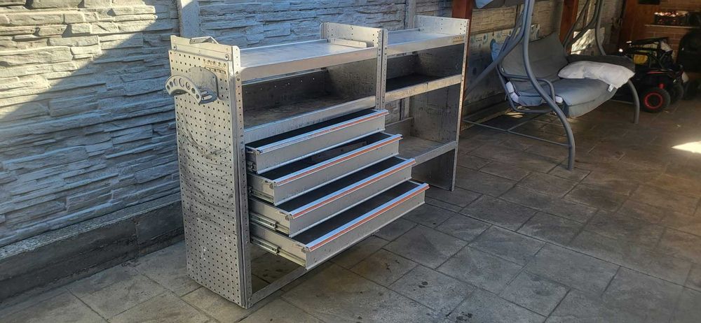 Rafturi pentru duba din aluminiu originale Finnerup