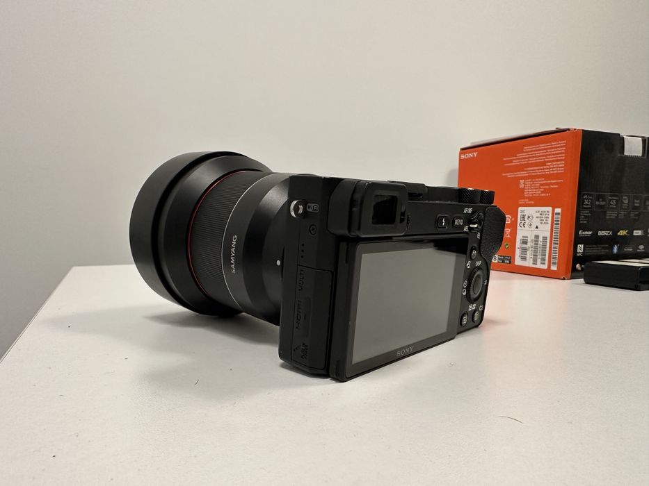 Sony a6500 6 Acumulatori si Obiective