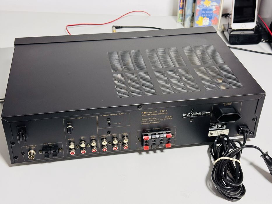 Amplificator/receiver de fidelitate Nakamichi RE-3,ca nou estetic,1993