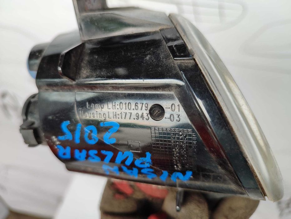 Proiector Ceata Stanga / Halogen Nissan Pulsar (C13) Hatchback 2014–2018 / Cod OEM 26155-1HA0A (5D2)