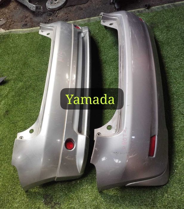 Nissan Note передний бампер оригинал задний