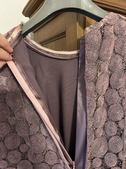 Rochie de gală din dantelă roz