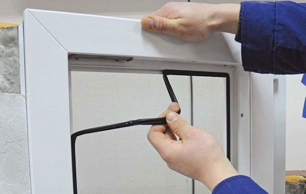 Замена резинок пластиковых окон
