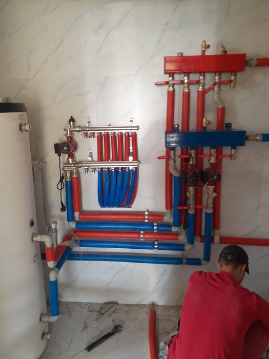 Теплые полы Отопления под ключ установка радиаторов