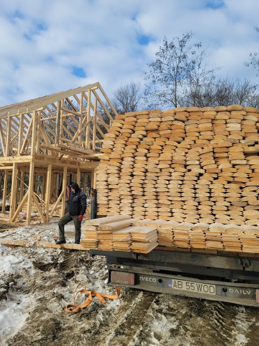 Cherestea, Grinzi, Căpriori, Șipcă, Leaturi, Lambriu, Podea, Corni