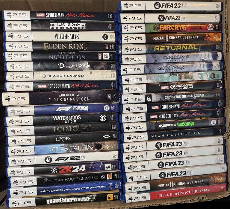 Диски для ПС4 и ПС5 / Sony Playstation (Игры) PS4/PS5