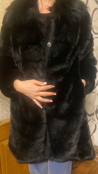 Палто с косъм Liu Jo L