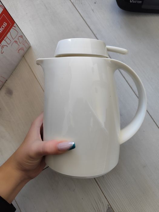 Вакуумна кана Helios – 0.3 л (Бяла)