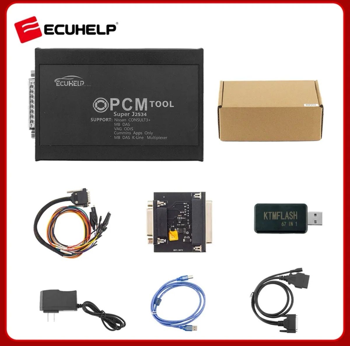 Ktm Bench&Boot&OBD- PCM flash 1.20 + usb doongle (Rework) - tester prg ...