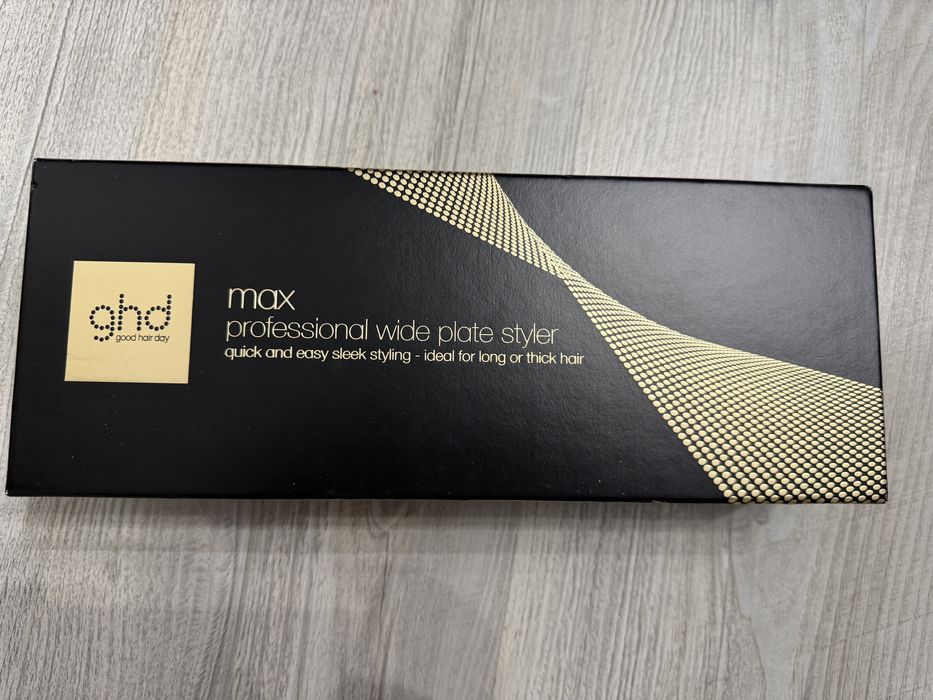 Placa de păr GHD Max Professional Wide Plate Styler noua/sigilata