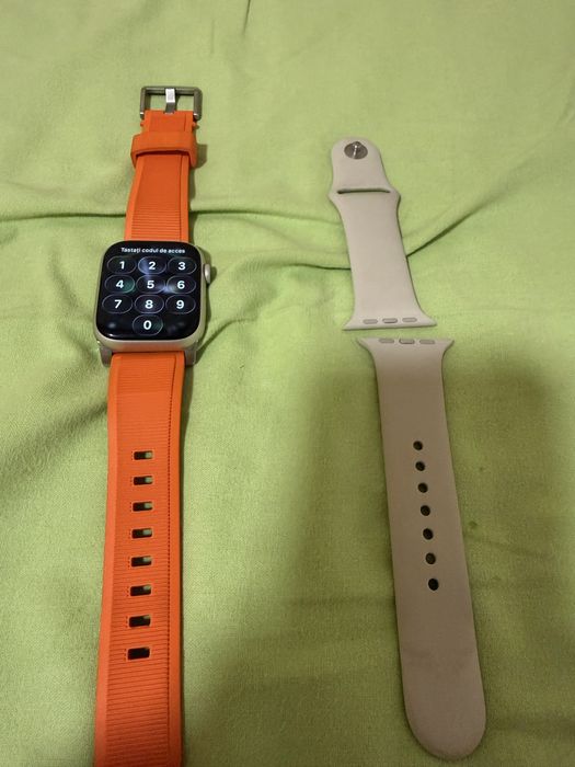 apple watch series 7 gps cellular 45 mm + accesorii
