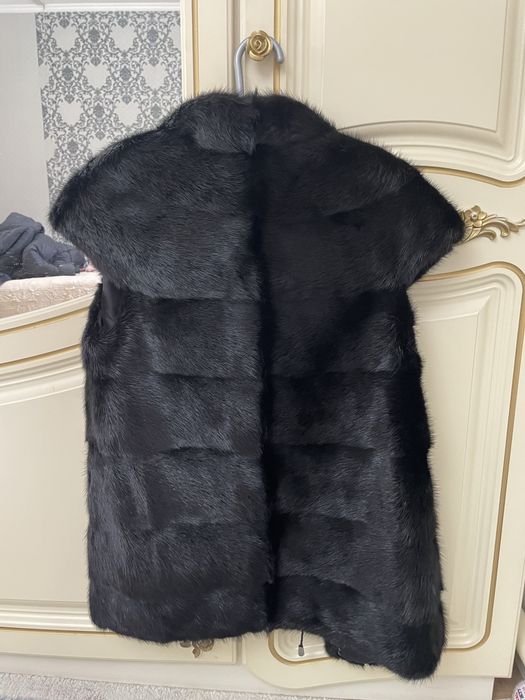 Норковая жилетка