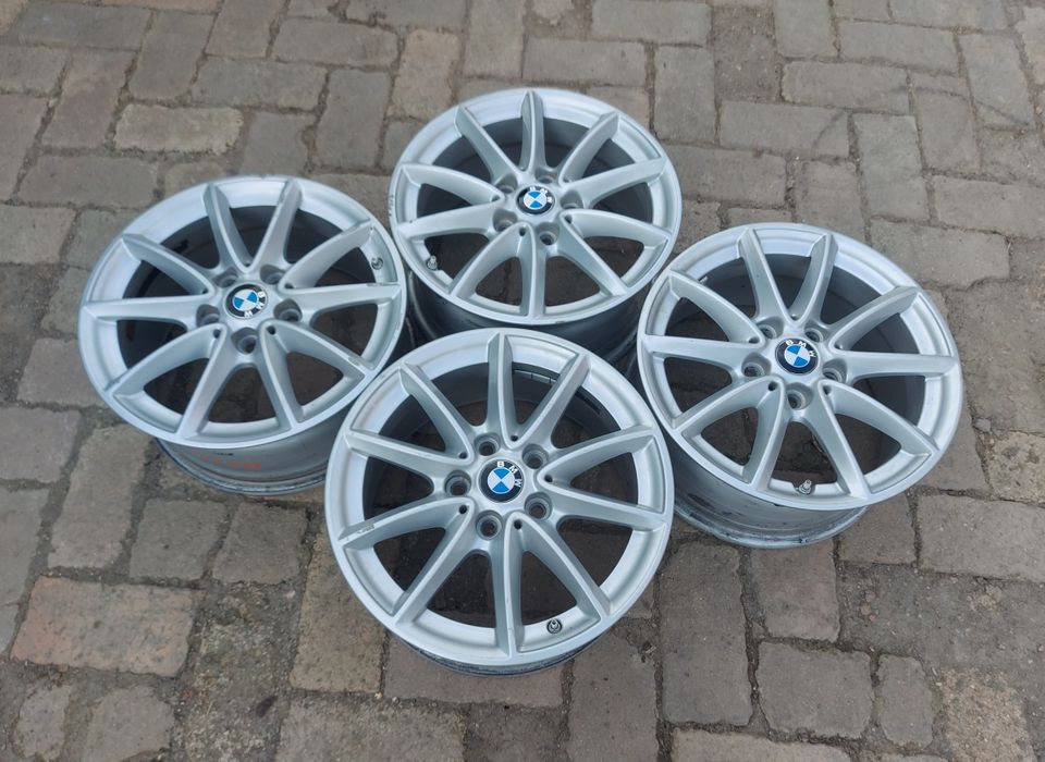 Set 4buc jante originale BMW F45 F46 senzori R16 - 7Jx16H2 ET52 5x112