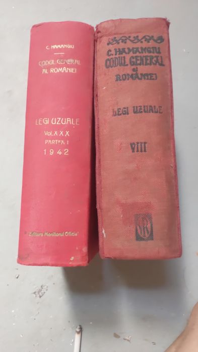 Codul general al Romaniei Hamangiu colectie