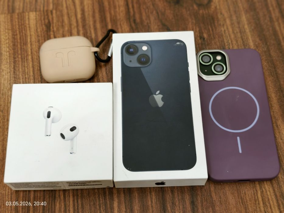 Продам телефон IPhone 13. 128 gb.