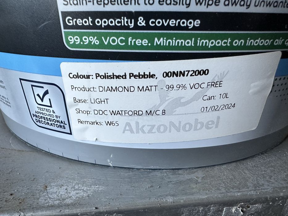 боя за стени Delux делукс сива