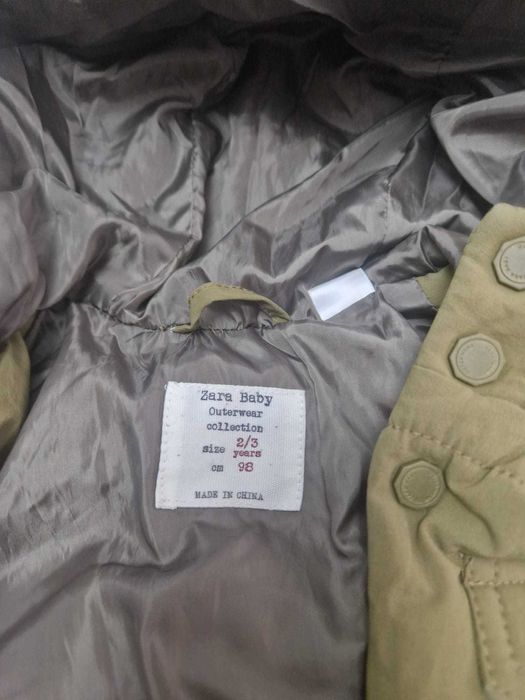 Geaca Zara de iarna, marimea 98 cm (2-3 ani), stare impecabila