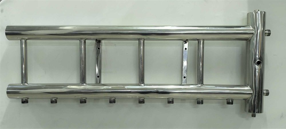 Гидро коллектор 4-х контурный. Стрелка.