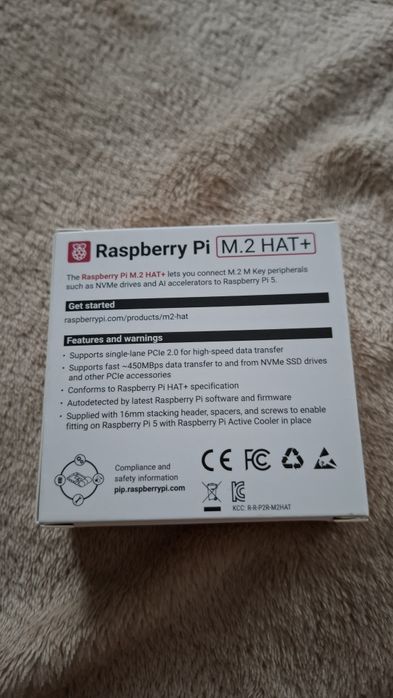 Raspberry Pi 5 SSD M.2 HAT+