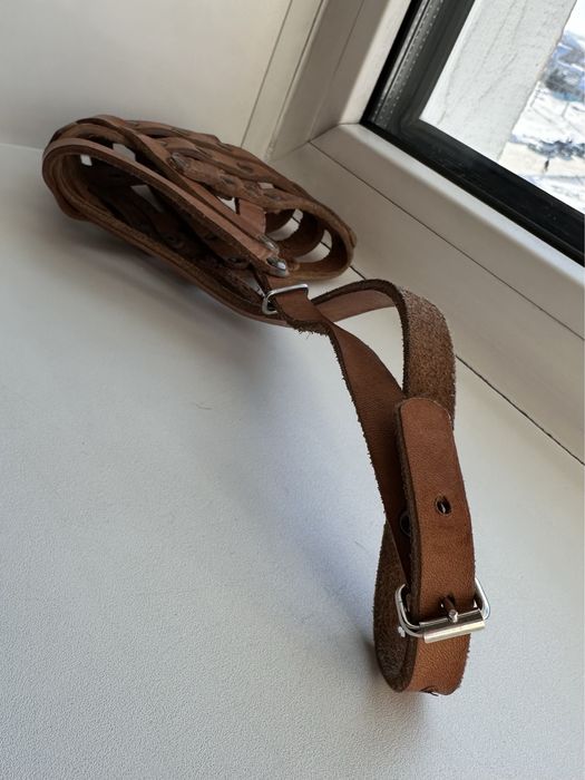 Кожаный намордник Советского качества