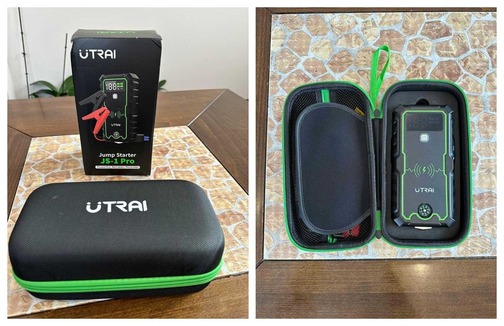 Aвариен стартер за автомобили Бустер Jumpstarter Utrai JS1-Pro 2500А