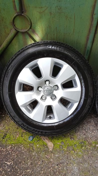 Джанти с гуми 225/60/16 Audi 66.6-57.1 A4,A6,A8 (5x112)