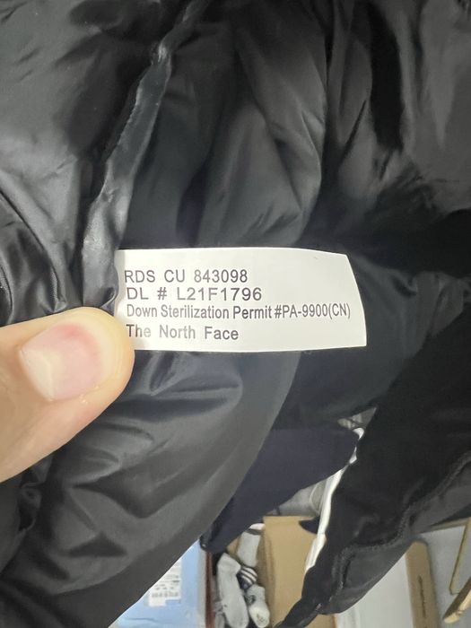 Пуховик the north face