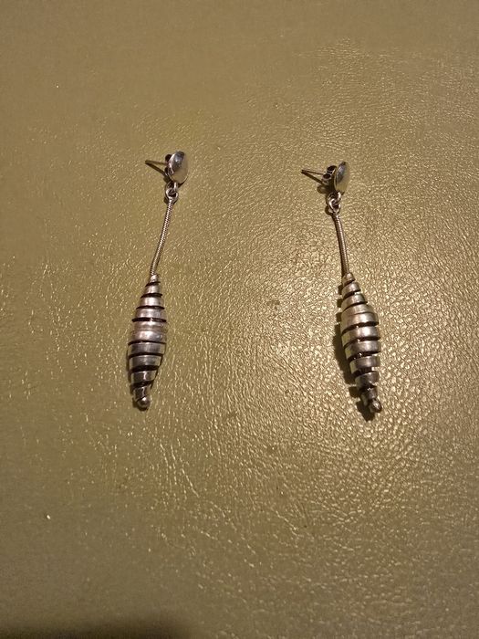 Cercei lungi eleganți, argint 925