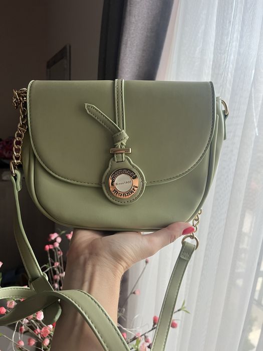 Furla чанта ,Чанта цвят мента Monnari и Чисто нова чанта nine west