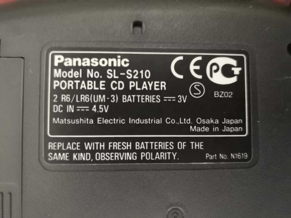 Дискмен Panasonic SL-S210