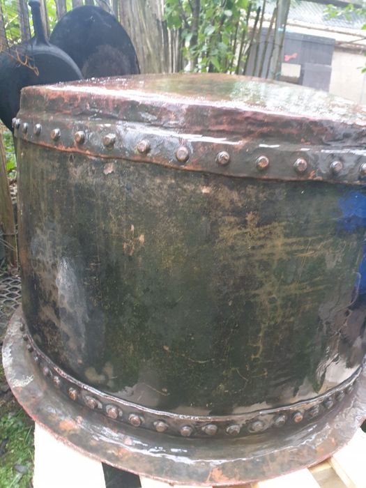 Caldare ceaun vas cazan cupru arama 150litri UNICAT