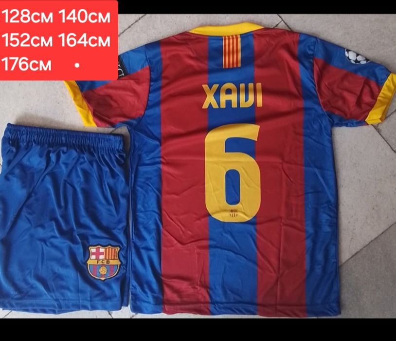 РЕТРО детско юношески футболни екипи Барселона