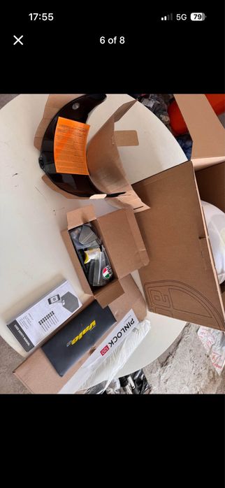 Каска AGV Pista GP RR Assen 2007 Valentino Rossi Limited Edition - L