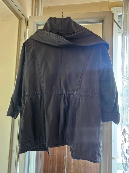 Яке от естествена кожа