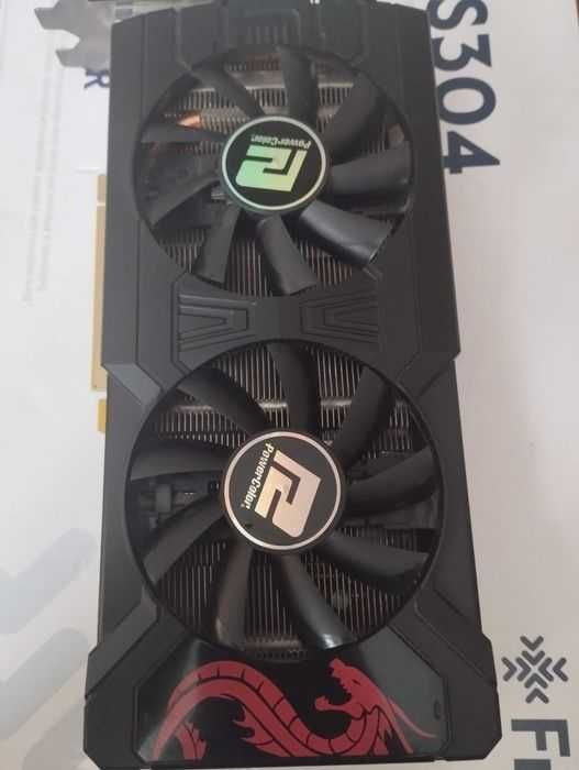 Видеокарта RX 570 + комплект