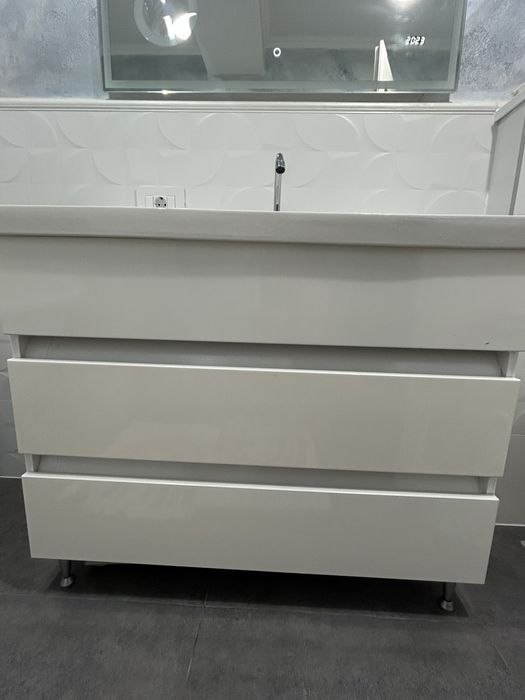 Baza+lavoar baie 100cm