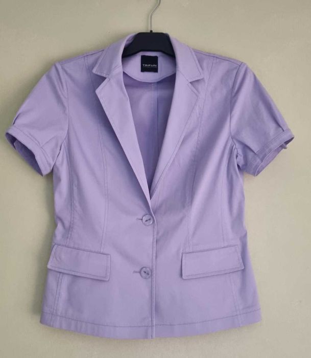 Sacou TAIFUN mov/lila deschis, bumbac 96%, elastan 4%, marimea 42