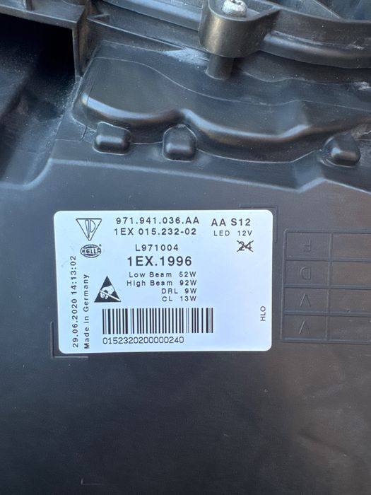 Фар за PORSCHE PANAMERA 971