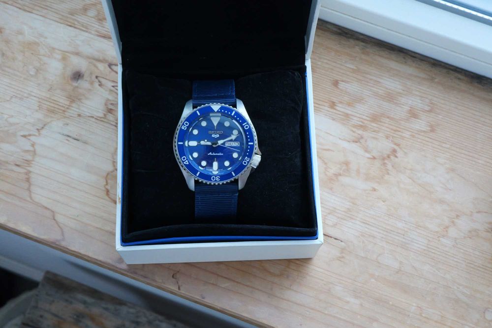 Seiko 5 Sports Automatic Watch 43mm
